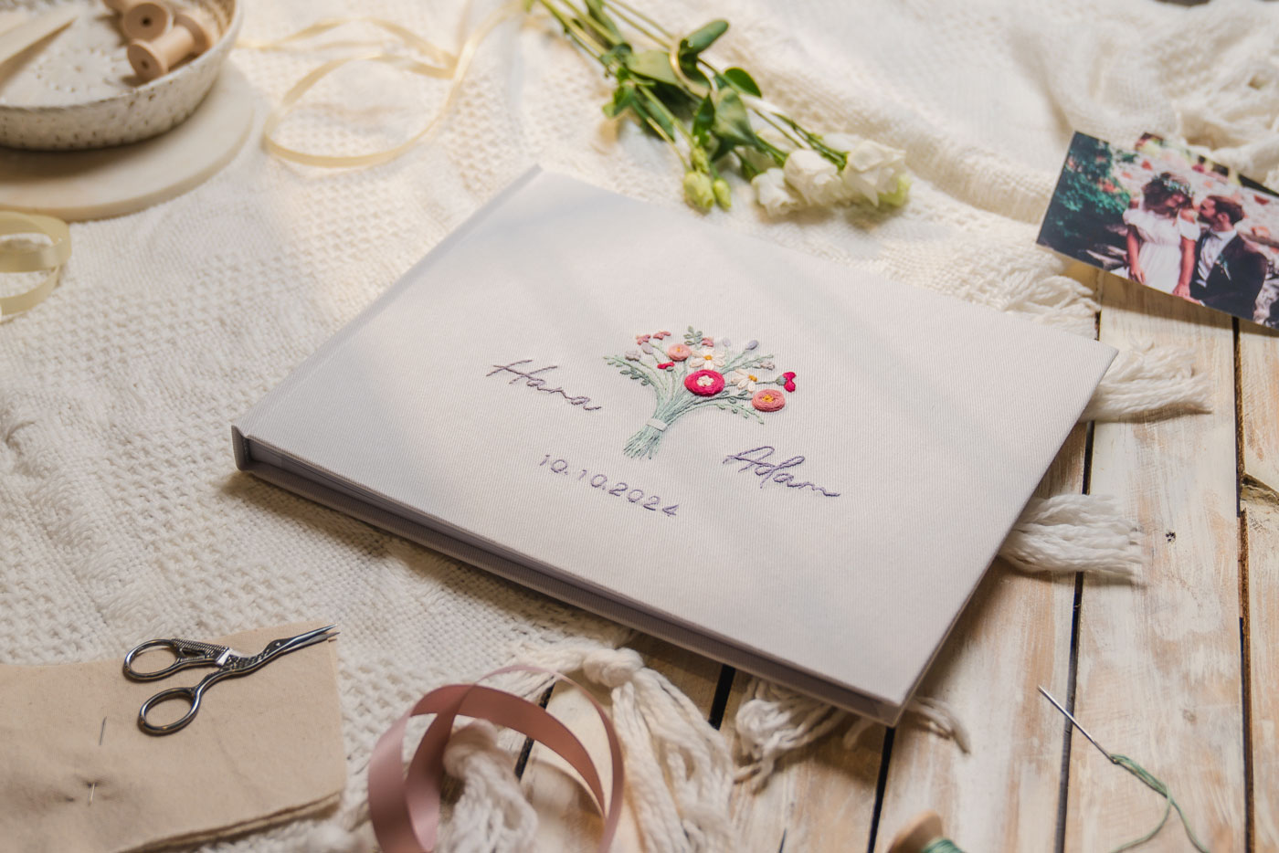 Svatební album - ukázka